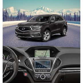 for Honda Acura 2016-2022 ILX / 2014-2020 RLX / 2016-2018 RDX / 2014-2020 MDX ODMD 7 Inch Screen Protector Anti-Fingerprint 9H Hardness Tempered Glass Protective Film Car Radio Accessories