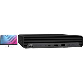HP Pro Mini 400 G9 Business Mini Desktop (Intel i5-12500T, Intel UHD 770, 64GB DDR4, 8TB PCIe SSD, WiFi 6E, Bluetooth 5.3, 90W PSU, RJ-45, 2 Display Port, Win 11 Pro) w E24 G5 FHD Monitor