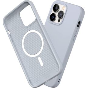 RhinoShield SolidSuit Case Compatible with Magsafe for [iPhone 14 Pro Max] Shock Absorbent Slim Design Protective Cover with Premium Matte Finish 3.5M / 11ft Drop Protection - Ocean Blue in Kuwait