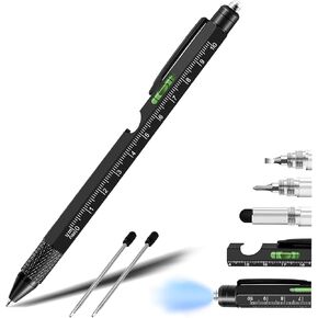 Gifts 14 in 1 Pens for Men, TGGAML Multi Tools Pen EDC Unique Gadget as Christmas, Valetentine's Day, Father' Day, Birthday Pens Gifts for Dad, Boyfriends