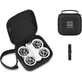 Neo Case for DJI Neo, Porable Travel Carrying Mini Storage Bag for DJI Neo Drone and Batteries Accessories, Black