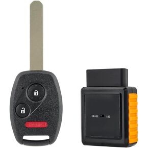 Key Fob Remote Replacement Fits for 2008 2007 2008 2009 2010 2011 2015 Honda Accord Sedan 2009-2015 Honda Pilot Touring Keyless Entry Remote KR55WK49308