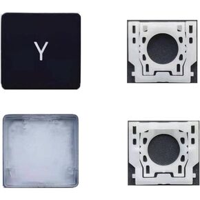 Replacement Individual Y Key Cap and Hinges are Applicable for Surface Pro 4/5/6/7 1724 1796 1807 1866 (Black) Keyboard to Replace The Y Key Cap and Hinge