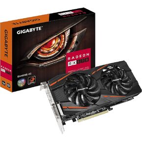 Gigabyte Radeon RX 570 Gaming 4GB Graphic Cards GV-RX570GAMING-4GD (Renewed)