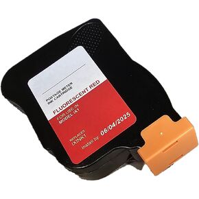 IXINK1 Compatible Fluorescent Ink Cartridge for Quadient iX-1 Mailing Machine, Fluorescent Red, 90 Day Warranty