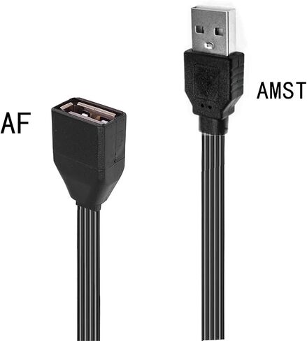 USB Extension Cable USB Device with The USB 2.0 Port of Your PC, Notebook, or USB This 90 Degree USB Cable is USB Male to Female Data Cable Left and Right UP Angle (AMLE-AF, 10CM) in Kuwait