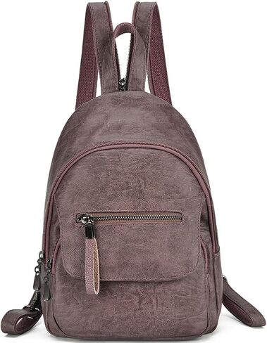 Small Backpack Purse for Women Fashion PU Leather Backpack Convertible Ladies Sling Bag in Kuwait