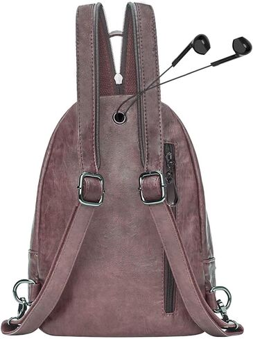 Small Backpack Purse for Women Fashion PU Leather Backpack Convertible Ladies Sling Bag in Kuwait