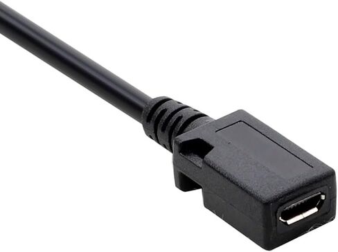 11.4inch Mini b Female to USB A Male Cable minib 5pin Adapter Cable Supports Data Transfer, Charging, and Sync (Mini b) Female-(USB A) Male, 11.4inch in Saudi Arabia