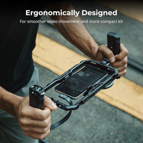 SmallRig Rotatable Bilateral Quick Release Side/Top Handle for SmallRig HawkLock Quick Release Ecosystem for Smartphones 4842 in Saudi Arabia