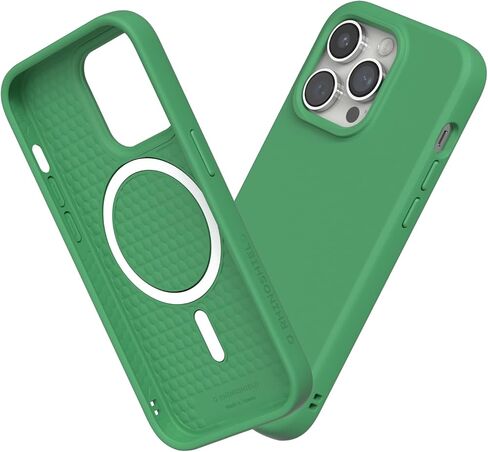 RhinoShield SolidSuit Case Compatible with Magsafe for [iPhone 14 Pro Max] Shock Absorbent Slim Design Protective Cover with Premium Matte Finish 3.5M / 11ft Drop Protection - Ocean Blue in Saudi Arabia