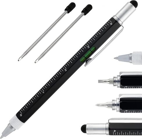 Gifts 14 in 1 Pens for Men, TGGAML Multi Tools Pen EDC Unique Gadget as Christmas, Valetentine's Day, Father' Day, Birthday Pens Gifts for Dad, Boyfriends in Saudi Arabia