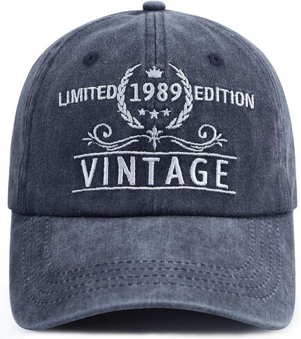 Limited Edition 1980 1981 1982 1983 1984 1985 1986 1987 1988 1989 Hat for Men Women, Funny Gifts Baseball Cap in Saudi Arabia