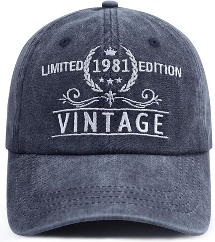 Limited Edition 1980 1981 1982 1983 1984 1985 1986 1987 1988 1989 Hat for Men Women, Funny Gifts Baseball Cap in Saudi Arabia