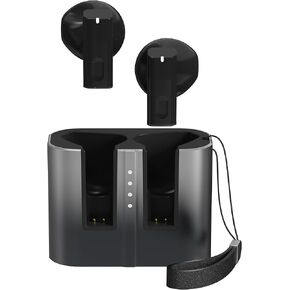 BT12 Wireless Earbuds, Metal Bluetooth 5.3 Wireless Earphones, Stereo in-Ear Bluetooth Headphones with Charging Case, 24H Playtime, Built-in ENC Microphone for Samsung Android iPhone