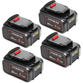 9.0Ah Battery Replace for Dewalt 20v Lithium Ion Battery DCB200 DCB209 Compatible with Dewalt 20v Power Tools