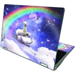 MightySkins Glossy Glitter Skin Compatible with Acer Chromebook CP311 (2021) - Space Axolotl Ride | Protective, Durable Textured Glossy Glitter Finish | Easy to Apply | Made in The USA