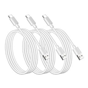 3 حزمة كابل Carplay للسيارة iPhone 16 Pro Max أسلاك شحن شاحن السيارة، شاحن iPhone 15 مع سلك نهاية USB، كابل USB 3FT إلى USB C لجهاز MacBook Pro/iPad Pro Car Charger Airpods 4 كابل شحن