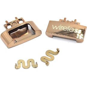 Solo 3 Hinge Headband Connector Replacement Metal Repair Parts Compatible with by Dr Dre Solo 3.0 Wireless A1796 On-Ear Headphones Repair Kit (Gold)