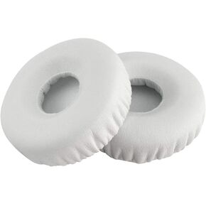 Solo Wireless Replacement Earpads Ear Pads Cushions Repair Parts Compatible with Beats by Dr. Dre Solo HD Wireless Headphone (White)