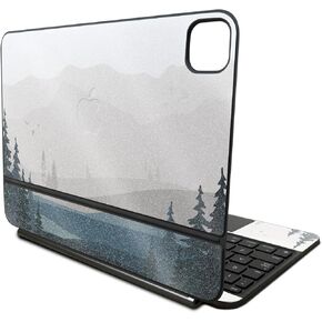 Glossy Glitter Skin Compatible with Apple Magic Keyboard for iPad Pro 11‑inch (M4) 2024 - Tundra - Premium 3M Vinyl Protective Wrap Decal Cover - Easy to Apply | Crafted in The USA by MightySkins