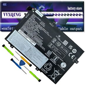 L17L3P52 01AV463 Battery Compatible with Lenovo ThinkPad L480 L490 L580 L590 L14 L15 Series L17M3P53 SB10K97610 45Wh/4050mAh 01AV465 01AV466