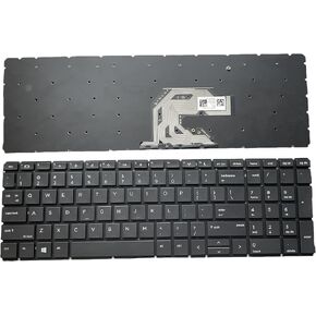 Replacement Keyboard with Screwdriver US Layout for HP ProBook 450 G6 G7 455 G6 G7 455R G6 G7 Black Laptop Keyboard (No Backlight)