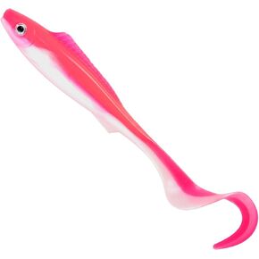 Dr.Fish 20 Pack Grub Soft Fishing Lures 3.7" Minnow Swimbaits Plastic Baits Bass Freshwater Fishing Lures Shad Lures Worm Bait for Trout Walleye Pike Saltwater