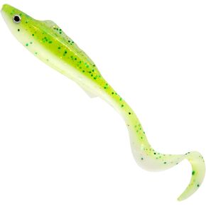 Dr.Fish 20 Pack Grub Soft Fishing Lures 3.7" Minnow Swimbaits Plastic Baits Bass Freshwater Fishing Lures Shad Lures Worm Bait for Trout Walleye Pike Saltwater in Kuwait