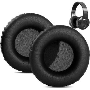Professional Replacement Earpads Cushion Compatible with Bluedio H+ Turbine H + Turbine H + Turbine Headphone Ear Pads with Skin-Friendly Leather and Memory Foam