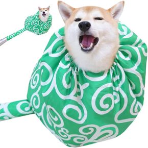 WAYUTO Flexible Pet Drying Bag with Drawstring Dog Hair Drying Bag Puppy Hair Dryer Box Dog Dryer Bag for Home, Bathroom and Pet Shop Use L