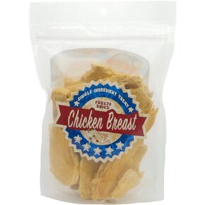 2458 Freeze Dried Chicken Breast Pet Treat, 3.5 Oz