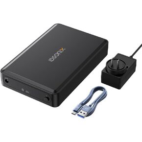 iDsonix Gray M.2 NVMe SSD Case Hard Drive Enclosure NVMe SSD USB C 3.1 Ultra 10G Speed External HDD Caddy Tool-Free Design for UASP, M.2 NVMe SATA Suitable for, Routers, PS4