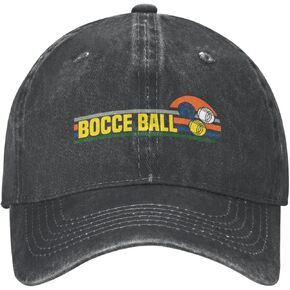 Bocce Balls Lover Hat Hat Bocce Balls Hat for Men Baseball Cap with Design Hat
