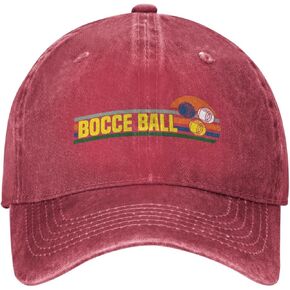 Bocce Balls Lover Hat Hat Bocce Balls Hat for Men Baseball Cap with Design Hat