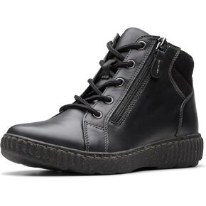 Clarks Women's Caroline Park Ankle Boot, Black Combi, 9