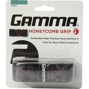 GAMMA Tennis Honeycomb Replacement Grip, Moisture Wicking, Tacky, Extra Durable, White…