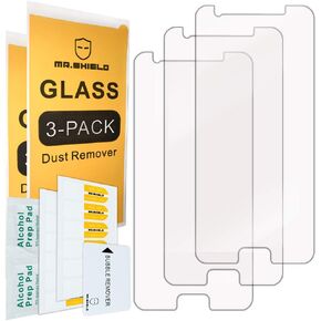 Mr.Shield [3-PACK] Designed For Samsung (Galaxy J3 2018) [Tempered Glass] Screen Protector [Japan Glass With 9H Hardness] with Lifetime Replacement