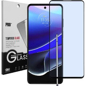 for Motorola Moto G Stylus 5G (2022) /XT2215 - Full Adhesive Tempered Glass Screen Protector - Black
