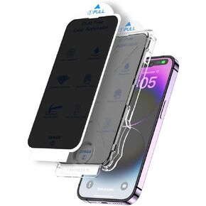 Compatible for iPhone X-XS-11 Pro (2 Pack) Privacy glass Screen Protector,【Dust-Free Kit】 5.8 inch Tempered Glass [Auto-Positioning] Easy installation Anti-Fingerprint Full Coverage