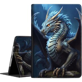 Case for New iPad 10th Generation (10.9 inch 2022 Release), Slim Folding Stand Cover with Auto Wake/Sleep for 10.9" iPad 10th, Dragon