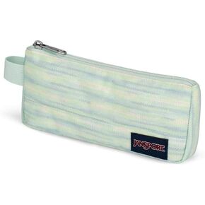 JanSport Basic Accessory Pouch- Secure Storage Space for Pens, Power Cords, Pencil Case, Ideal For Everyday Essentials - 70S Space Dye Fresh Mint