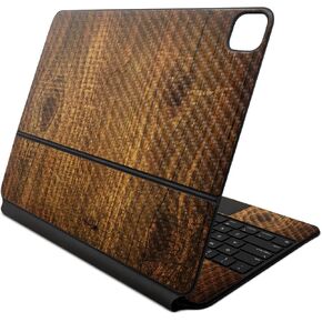 Carbon Fiber Skin Compatible with Apple Magic Keyboard for iPad Air 13-inch (M2) 2024 - Why Knot - Premium 3M Vinyl Protective Wrap Decal Cover - Easy to Apply | Crafted in The USA by MightySkins