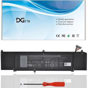 New XRGXX Laptop Battery Replacement for Dell G5 15 5590 G7 15 7590 G7 17 7790 G5 5590-D2783W D2743B for Alienware ALW15M M15 M17 Series 06YV0V 1F22N 0JJPFK 08622M（11.4V 90Wh/7500mAh/6-Cell