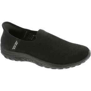 Skechers Modern Comfort Women's Women's Reggae Fest-Fantasy Hands Free Slip-Ins Sneaker, Black, 8.5