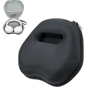 Case for Edifier W820NB Bluetooth Noise Cancelling Headphone,Travel Carrying Cover w/Mesh Bag for Accessories(Black)