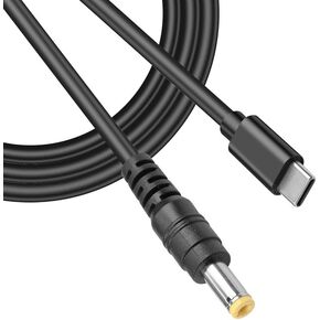 (2pack) 5.5x2.1mm to 5.5x2.5mm DC Adapter Male to Female, Support 5V 12V 20V DC Adapter Made for Car Refrigerator, Asus Laptops, Router, Thermal Printer, Starlink Mini in Kuwait