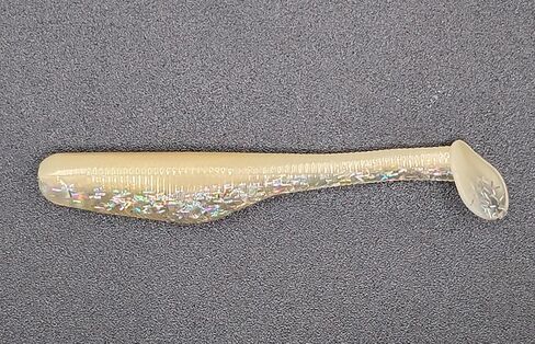 Burner Shad 3-1/2" Paddle Tail Fishing Swimbait - 7-Pack (Made in USA) in Saudi Arabia