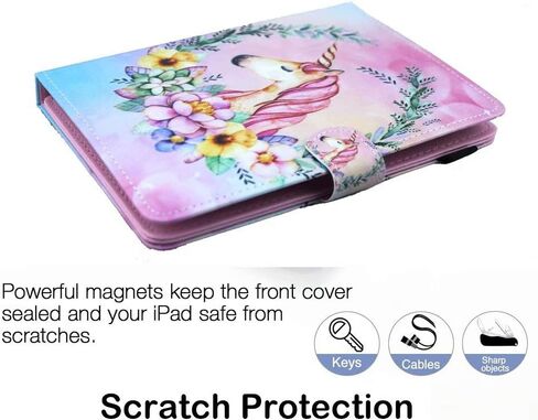 حافظة كمبيوتر لوحي مقاس 10 بوصات، غطاء حامل AMOTIE مع فتحات لبطاقة الائتمان لجهاز iPad 9.7 2018 2017/ iPad Air 5 4 2 1/ Galaxy Tab A 10.1 S6 10.4/ Tab E 9.6/ Fire HD 10/10.1 بوصة Android 12 Google والمزيد 9.5 in Saudi Arabia
