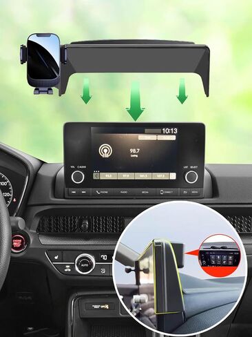 Martoffes™ Screen Phone Holder for Honda CR-V 2023 to 2025 LX and EX Trims (7-INCH Display) Dashboard Screen Cell Phone Dash Mount Accessories in Saudi Arabia